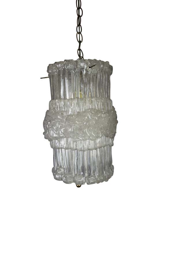 Lucite Vintage Hanging Pendant Lights