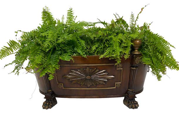 George III Style Large Scale Classical Wine Cooler Cellarette or Jardiniére