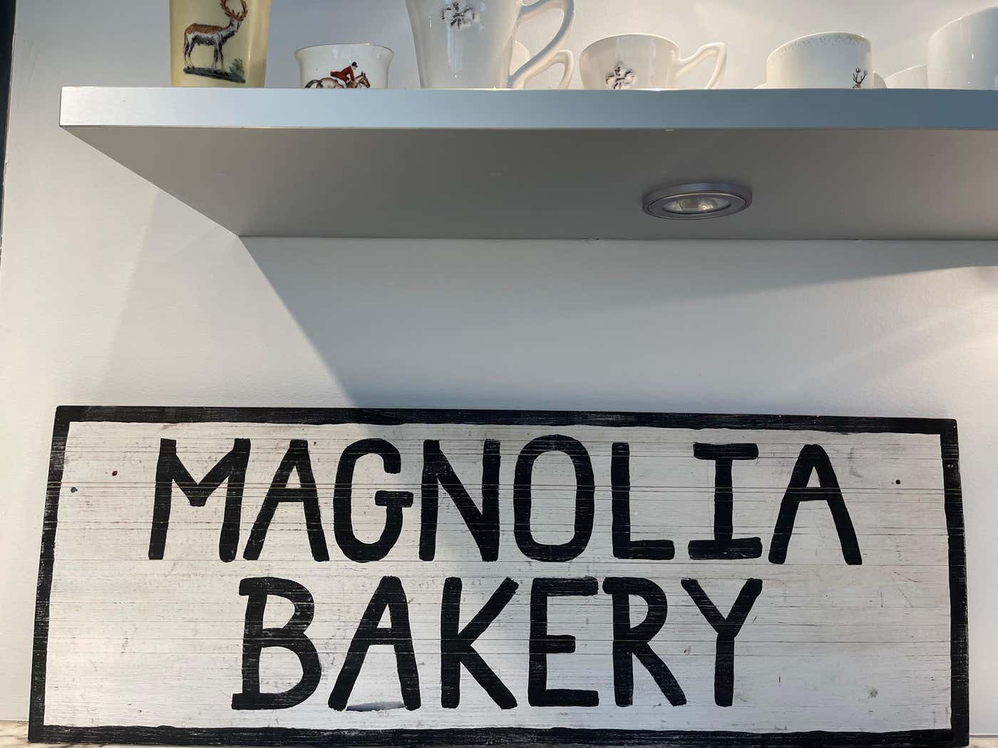 Original Magnolia Bakery Sign