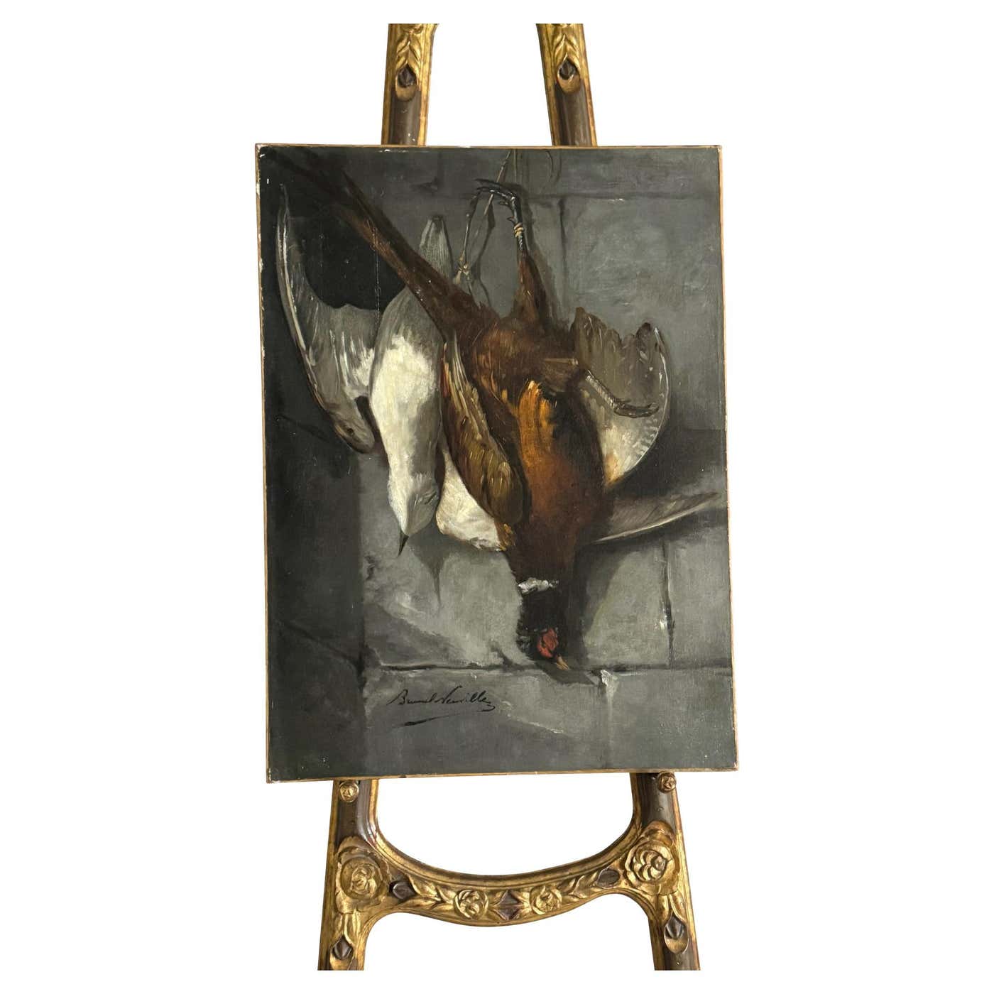 Alfred Arthur Brunel de Neuville (1852-1943) Still Life Painting